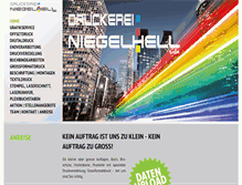 Tablet Screenshot of niegelhell.net